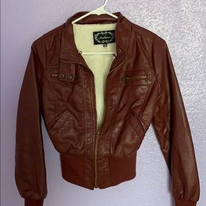 Re leather jacket